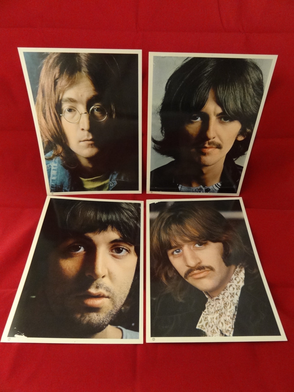White Album - original 4 color glossy photographs